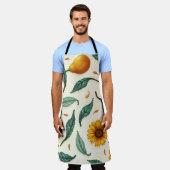 フレッシュデザインエプロン エプロン (着用した状態)