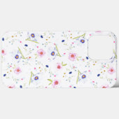 フレッシュデザイン花パターンiPhoneケース Case-Mate iPhoneケース (裏面 (横))