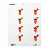 フレッシュトマトジュースカクテル ラベル (フルシート)