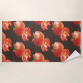 フレッシュトマト ビーチタオル (正面)