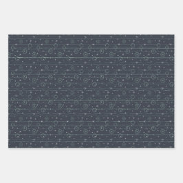 フレッシュトラックラッピング紙セット3枚 ラッピングペーパーシート