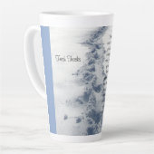 フレッシュトラック感動的の詩 カフェラテマグ (左アングル)