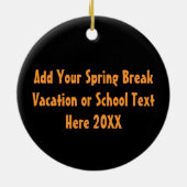 フレッシュネオン春休み セラミックオーナメント (裏面)