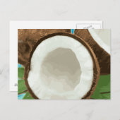 フレッシュハワイアンココナッツ ポストカード (正面/裏面)