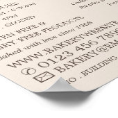 フレッシュバゲットトレンディーベーカリース広告トア ポスター (角)