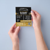 フレッシュバゲット、ベーカース、ベーカリーストア広告 チラシ (手)