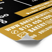 フレッシュバゲット、ベーカース、ベーカリーストア広告 ポスター (角)