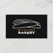 フレッシュバゲット、ベーカース、ベーカリー店 名刺 (正面)