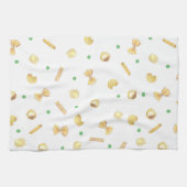 フレッシュパスタ水玉模様ミックス キッチンタオル (横)