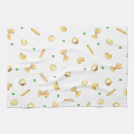 フレッシュパスタ水玉模様ミックス キッチンタオル
