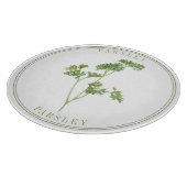 フレッシュパセリ円形ガラス切削盤 カッティングボード (角)