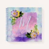 フレッシュビューティフル春の花 ノートブック (正面)