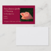 フレッシュピンクポピー 名刺 (正面/裏面)