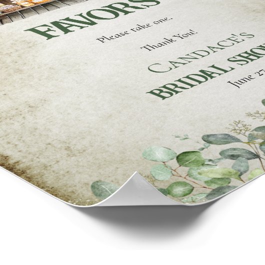 フレッシュファーマーズマーケットファームスタンドウィズサイン ポスター (角)