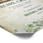 フレッシュファーマーズマーケットファームスタンドレシピカード ポスター (角)