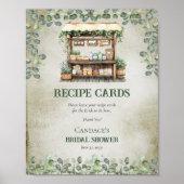 フレッシュファーマーズマーケットファームスタンドレシピカード ポスター (正面)