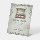 フレッシュファーマーズマーケットファームスタンドレシピカード 台座サイン (正面)