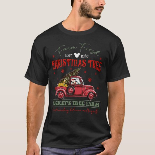 フレッシュファームのクリスマスツリー2 Tシャツ (正面)
