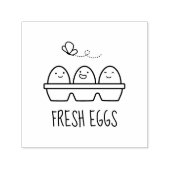 フレッシュファームエッグカートン セルフインキングスタンプ (デザイン)