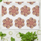 フレッシュフィグデザインティータオル キッチンタオル (折り畳み)