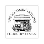 フレッシュフラワーストアフロントテーマ セルフインキングスタンプ (デザイン)