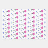 フレッシュフラワー包装紙 ラッピングペーパーシート (正面3)