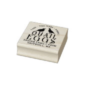 フレッシュフリーレンジオーガニックウズイルエッグカートンスタンプ ラバースタンプ (スタンプ)