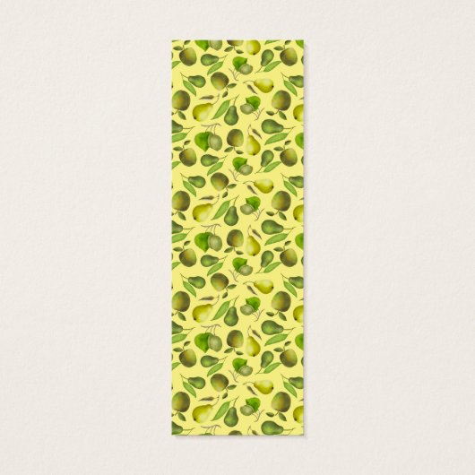 フレッシュフルーツのブックマークパーソナライズされた (裏面)