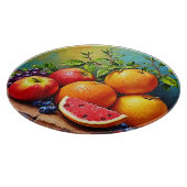 フレッシュフルーツのミックスデザイン カッティングボード (角)