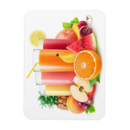 フレッシュフルーツジュース マグネット