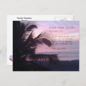 フレッシュフルーツパンチ ポストカード (正面/裏面)