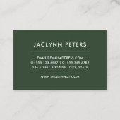 フレッシュフルーツヘルスフィールドの名刺 名刺 (裏面)