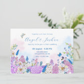 フレッシュフローラサマー結婚開花 招待状 (スタンド正面)