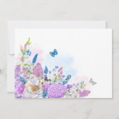 フレッシュフローラサマー結婚開花 招待状 (裏面)