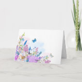 フレッシュフローラ夏開花 カード (裏面)