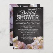 フレッシュフローラ&シャルボードブライダルシャワー招待 招待状 (正面/裏面)