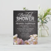 フレッシュフローラ&シャルボードブライダルシャワー招待 招待状 (スタンド正面)