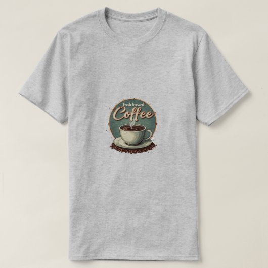 フレッシュブリューコーヒー Tシャツ (デザイン正面)