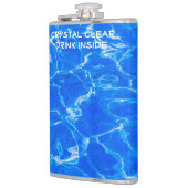 フレッシュブルーウォーター フラスク (左)