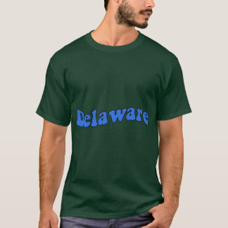 フレッシュブルーデラウェアデザイン Tシャツ