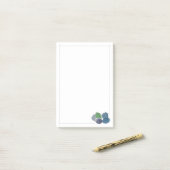 フレッシュブルーベリーのポスト ポストイット (デスク上)