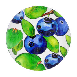 フレッシュブルーベリーアート カッティングボード