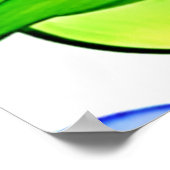 フレッシュブルーベリーアート ポスター (角)