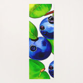 フレッシュブルーベリーアート ヨガマット (裏面)