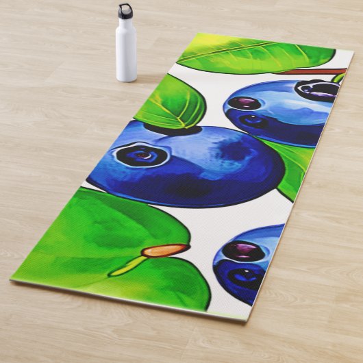 フレッシュブルーベリーアート ヨガマット (インサイチュ)