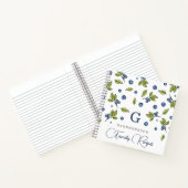 フレッシュブルーベリーカスタムノート ノートブック (内部)