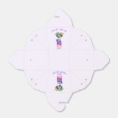 フレッシュブルーベリークールジュース飲料 – 夏のパーティー フェイバーボックス (折り畳みなし)