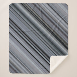 フレッシュブルーベリーズブルーストライプ シェルパブランケット