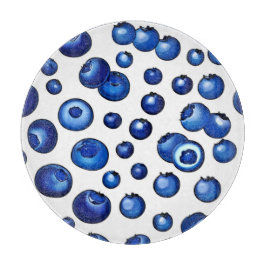 フレッシュブルーベリーパターン カッティングボード