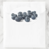 フレッシュブルーベリー 楕円形シール (バッグ)